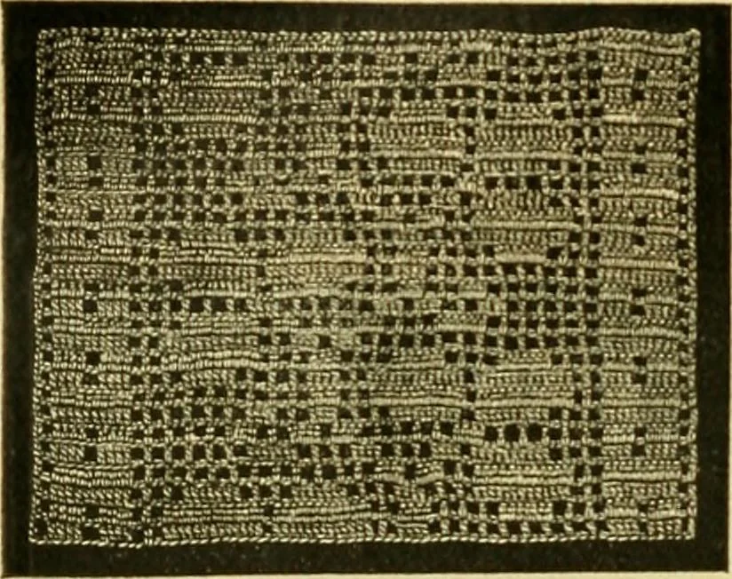 An illustration from Encyclopedia of needlework, 1890, leaf 245