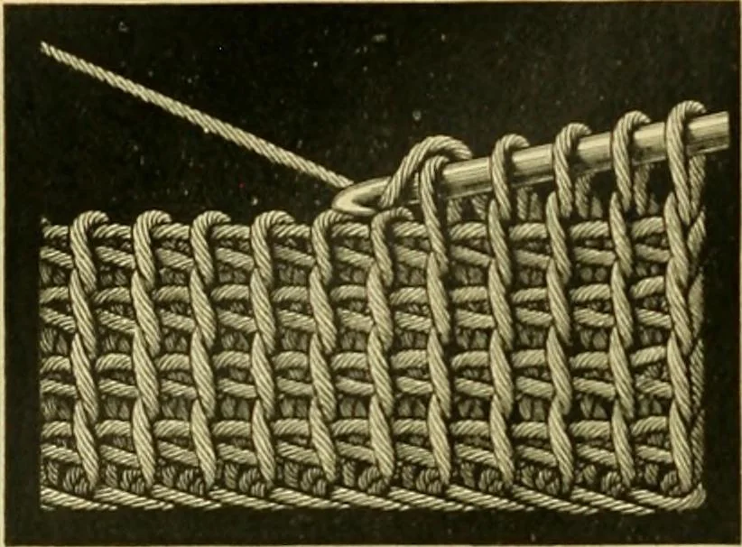 An illustration from Encyclopedia of needlework, 1890, leaf 249