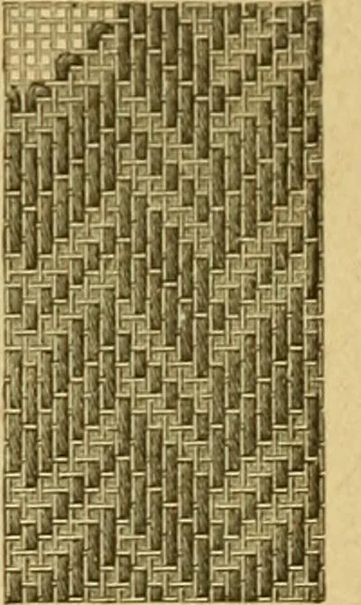 An illustration from Encyclopedia of needlework, 1890, leaf 25