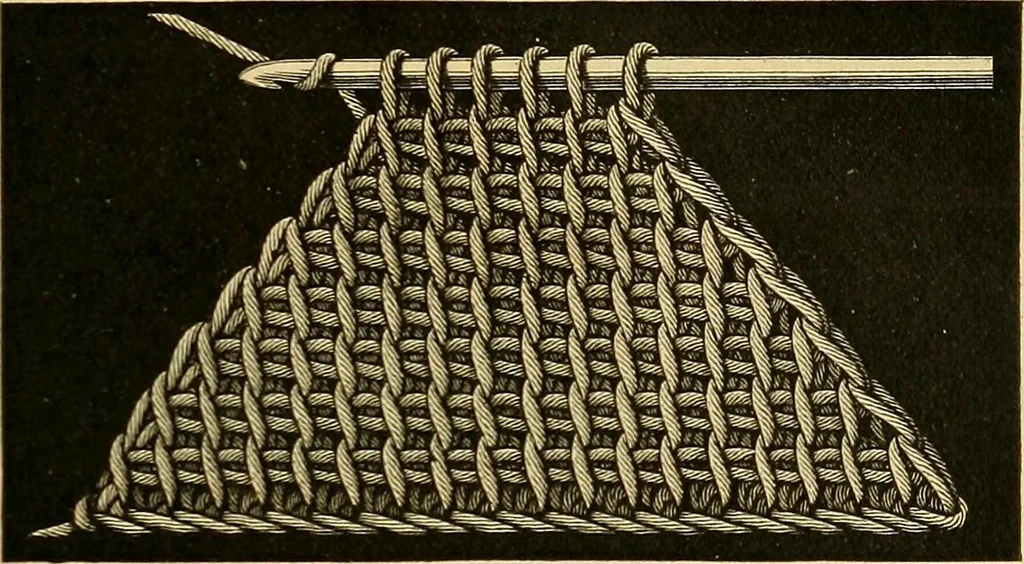 An illustration from Encyclopedia of needlework, 1890, leaf 250