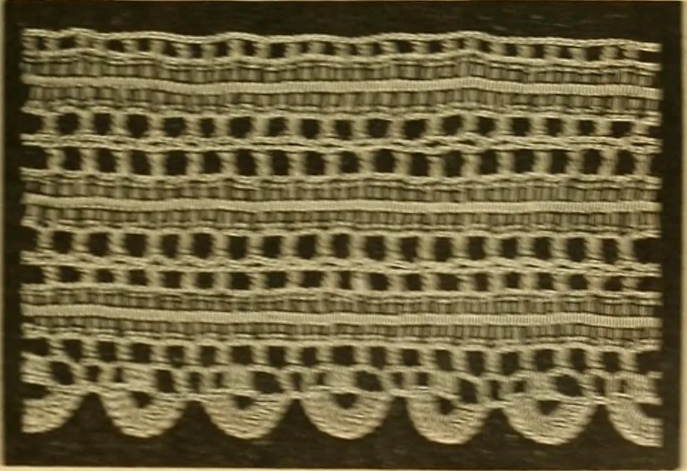 An illustration from Encyclopedia of needlework, 1890, leaf 258