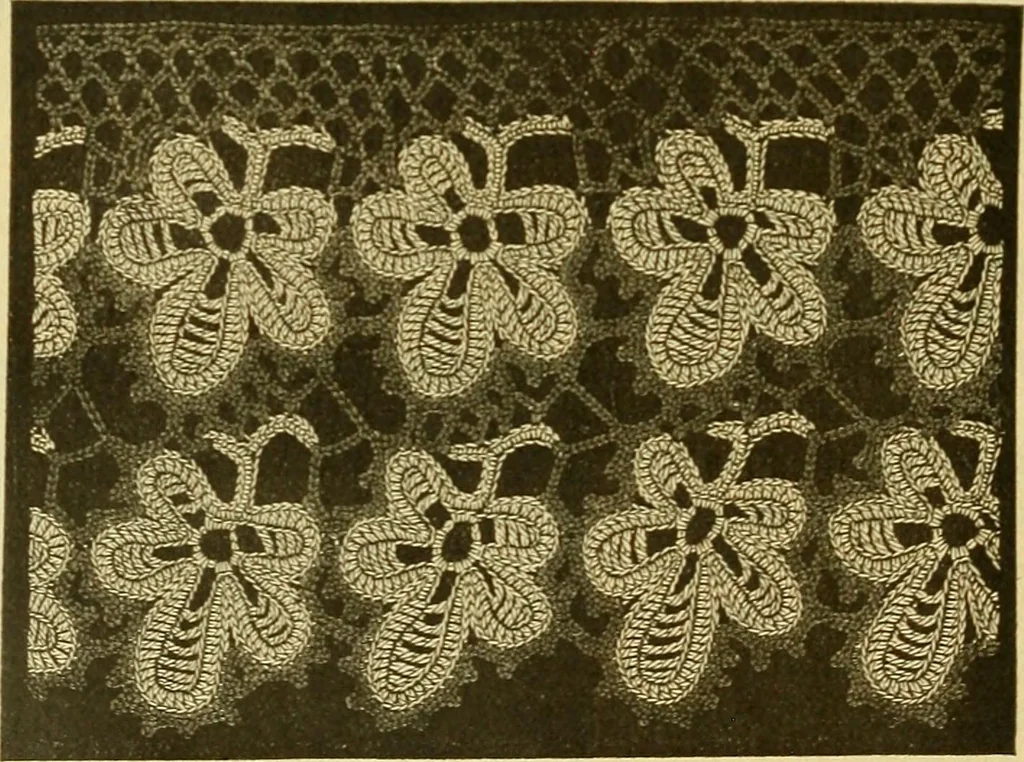 An illustration from Encyclopedia of needlework, 1890, leaf 259