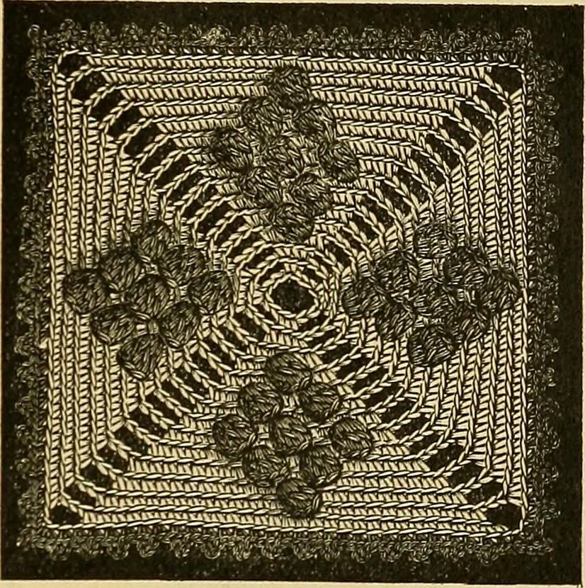 An illustration from Encyclopedia of needlework, 1890, leaf 290