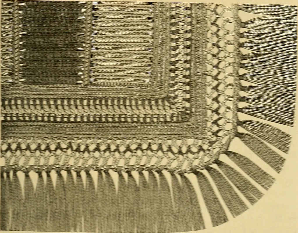 An illustration from Encyclopedia of needlework, 1890, leaf 300