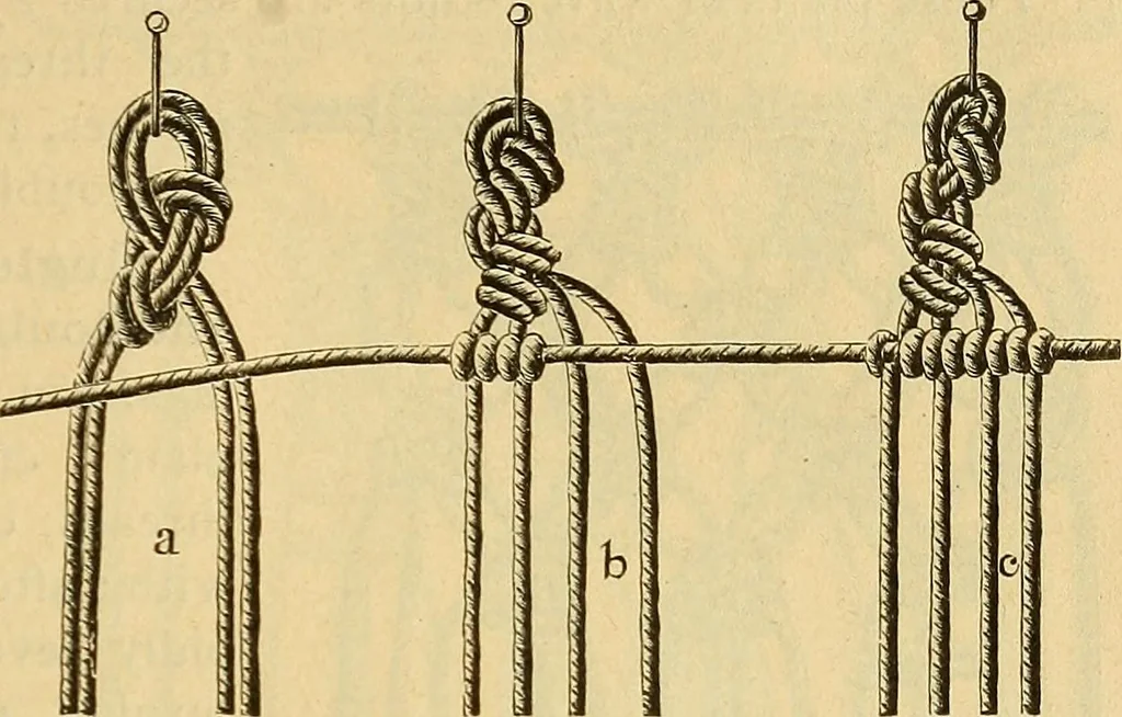 An illustration from Encyclopedia of needlework, 1890, leaf 358