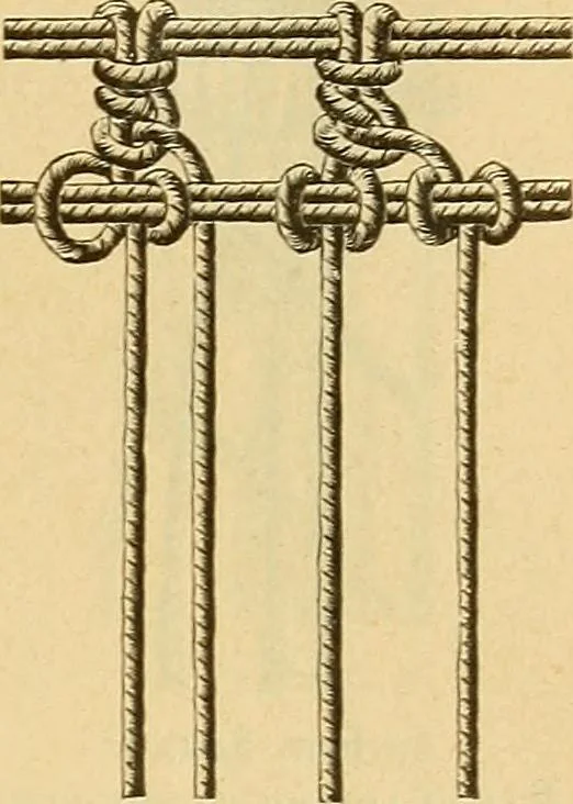 An illustration from Encyclopedia of needlework, 1890, leaf 362