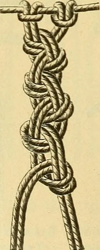 An illustration from Encyclopedia of needlework, 1890, leaf 363