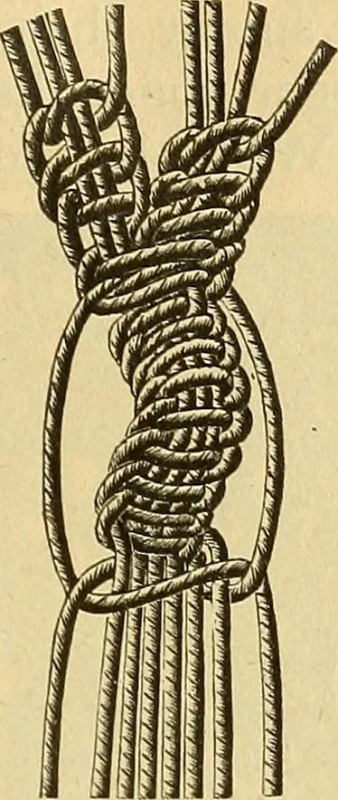 An illustration from Encyclopedia of needlework, 1890, leaf 386