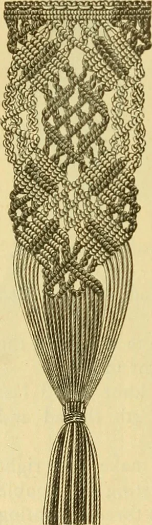 An illustration from Encyclopedia of needlework, 1890, leaf 387