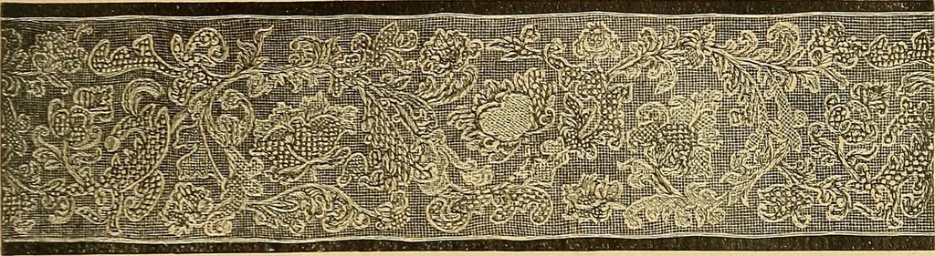 An illustration from Encyclopedia of needlework, 1890, leaf 402