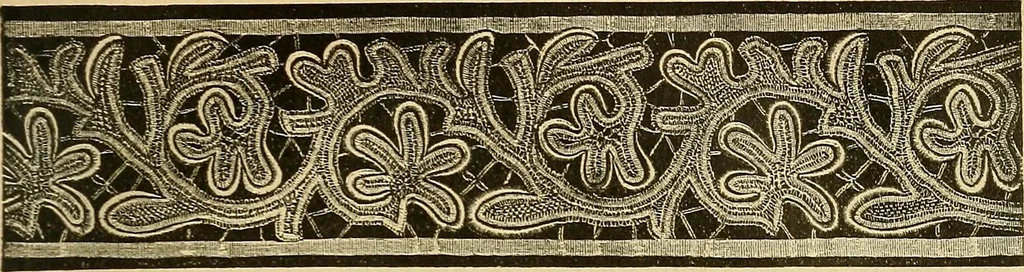 An illustration from Encyclopedia of needlework, 1890, leaf 446
