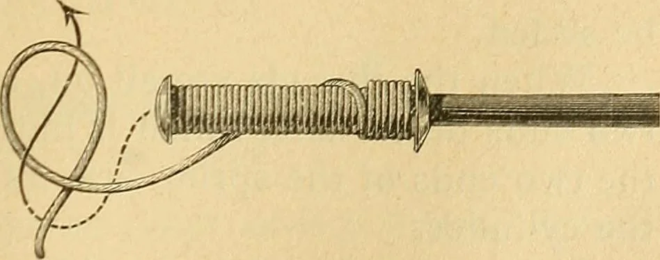 An illustration from Encyclopedia of needlework, 1890, leaf 484