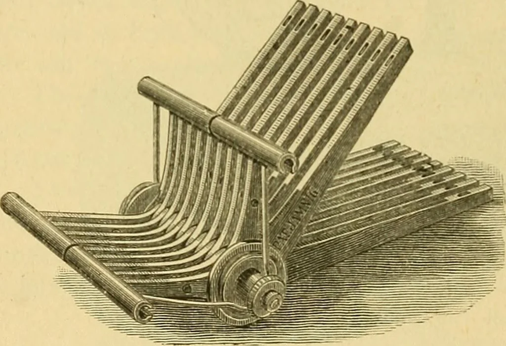 An illustration from Encyclopedia of needlework, 1890, leaf 485