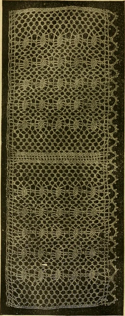 An illustration from Encyclopedia of needlework, 1890, leaf 501