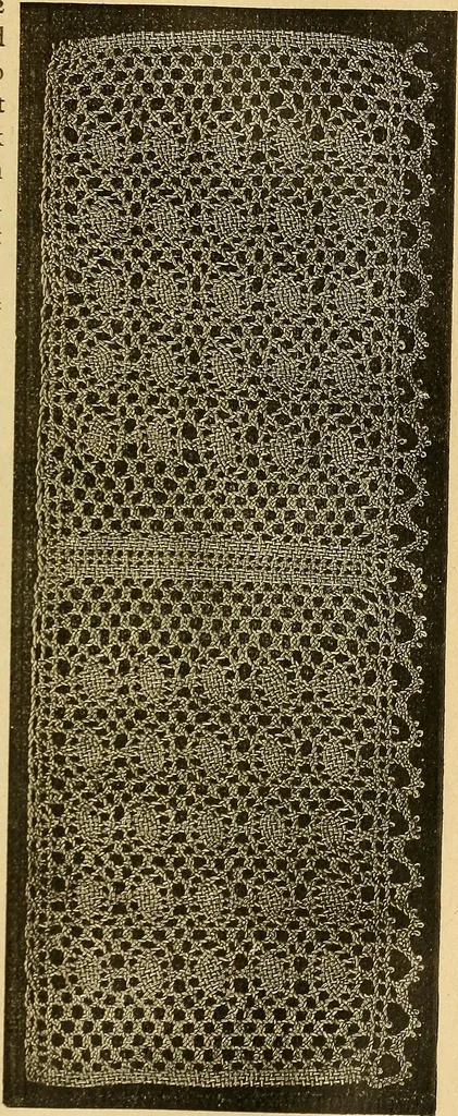 An illustration from Encyclopedia of needlework, 1890, leaf 502