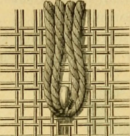 An illustration from Encyclopedia of needlework, 1890, leaf 531