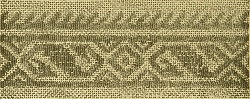 An illustration from Encyclopedia of needlework, 1890, leaf 543