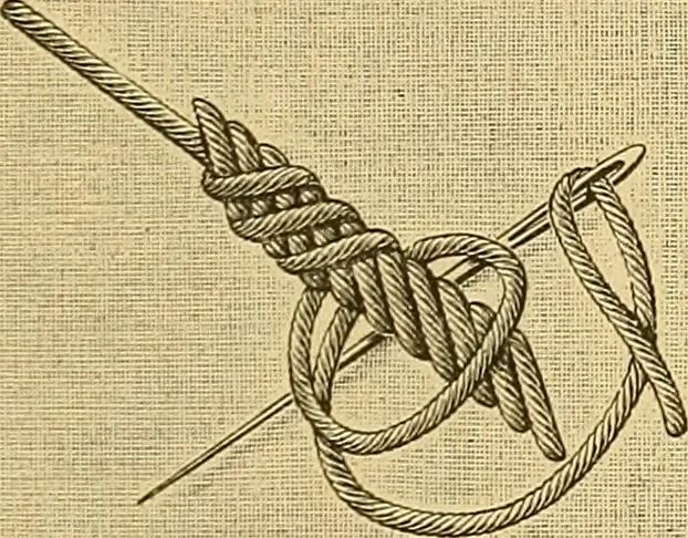 An illustration from Encyclopedia of needlework, 1890, leaf 548