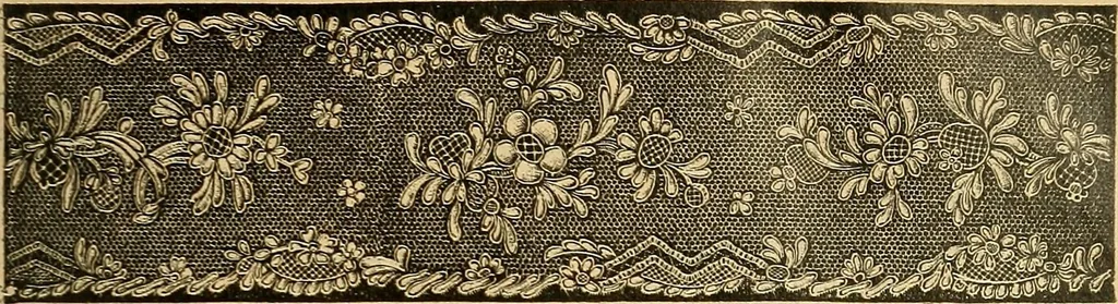 An illustration from Encyclopedia of needlework, 1890, leaf 58
