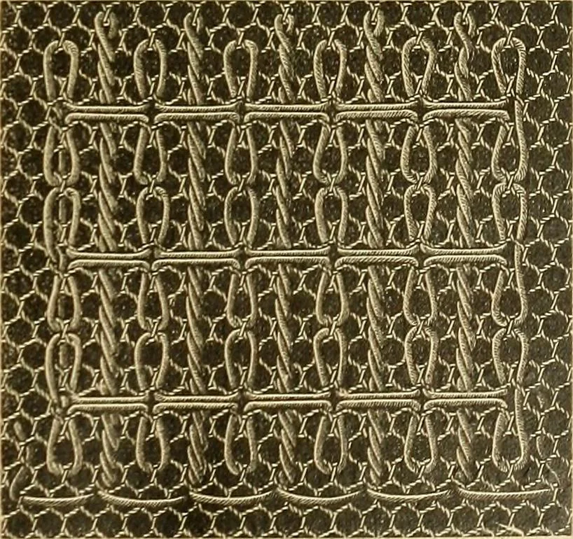 An illustration from Encyclopedia of needlework, 1890, leaf 62