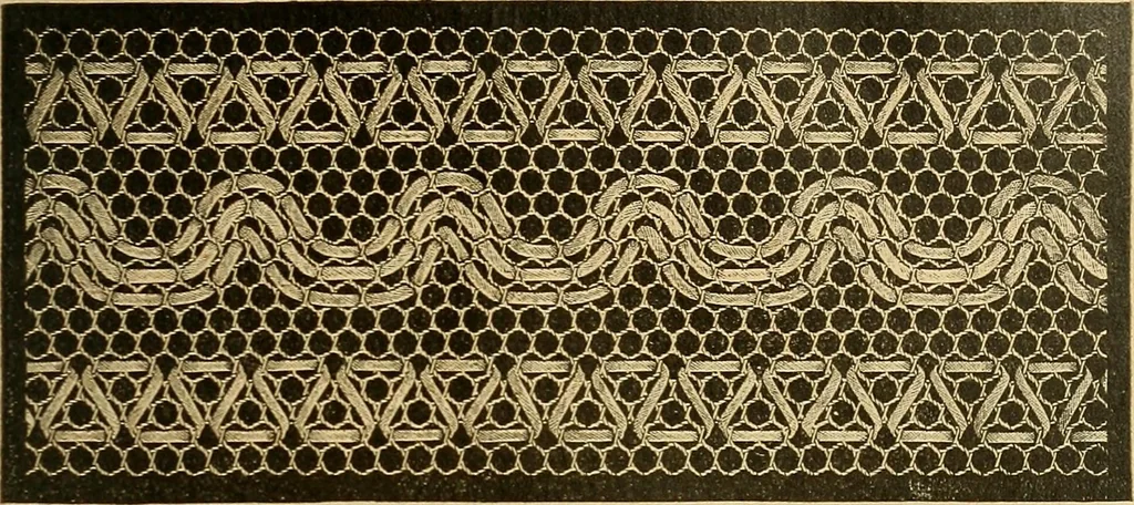 An illustration from Encyclopedia of needlework, 1890, leaf 68