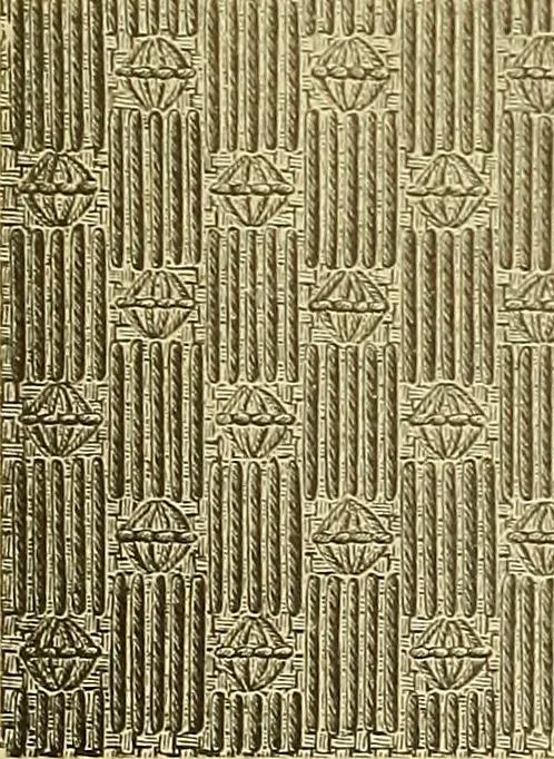 An illustration from Encyclopedia of needlework, 1890, leaf 73
