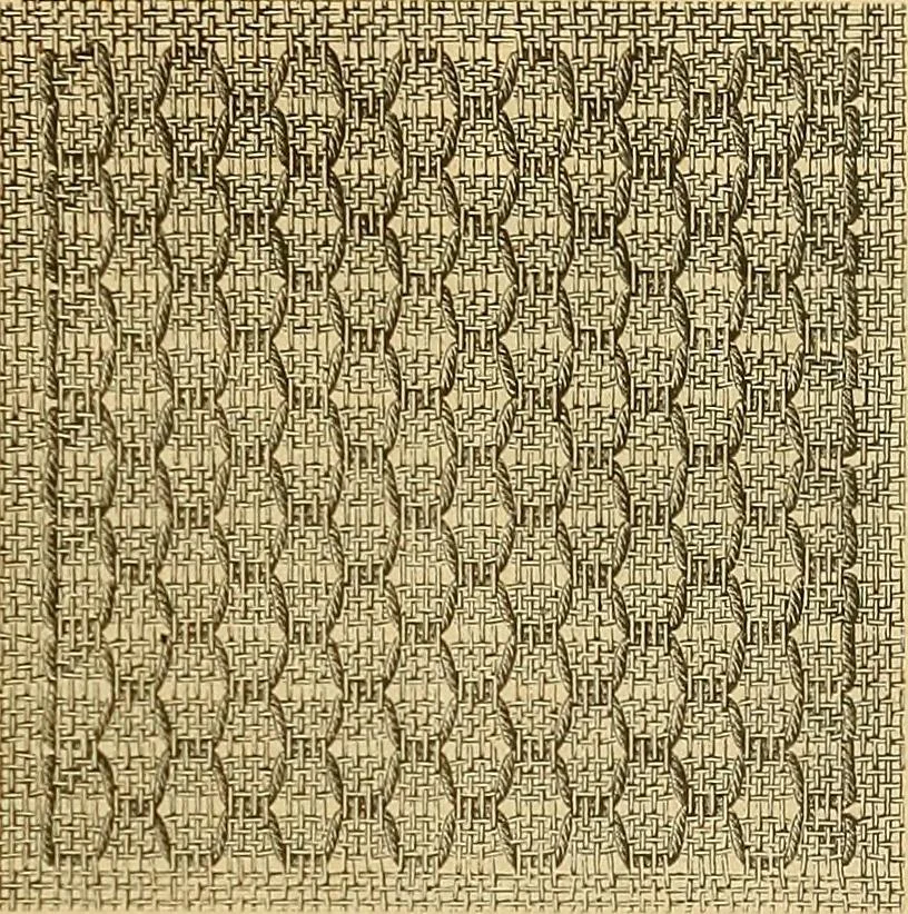 An illustration from Encyclopedia of needlework, 1890, leaf 76