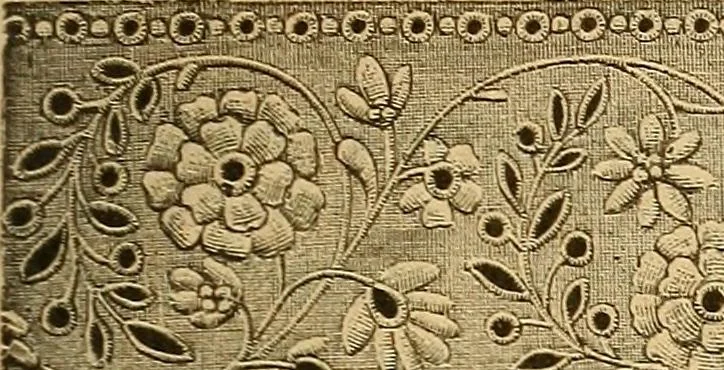 An illustration from Encyclopedia of needlework, 1890, leaf 82