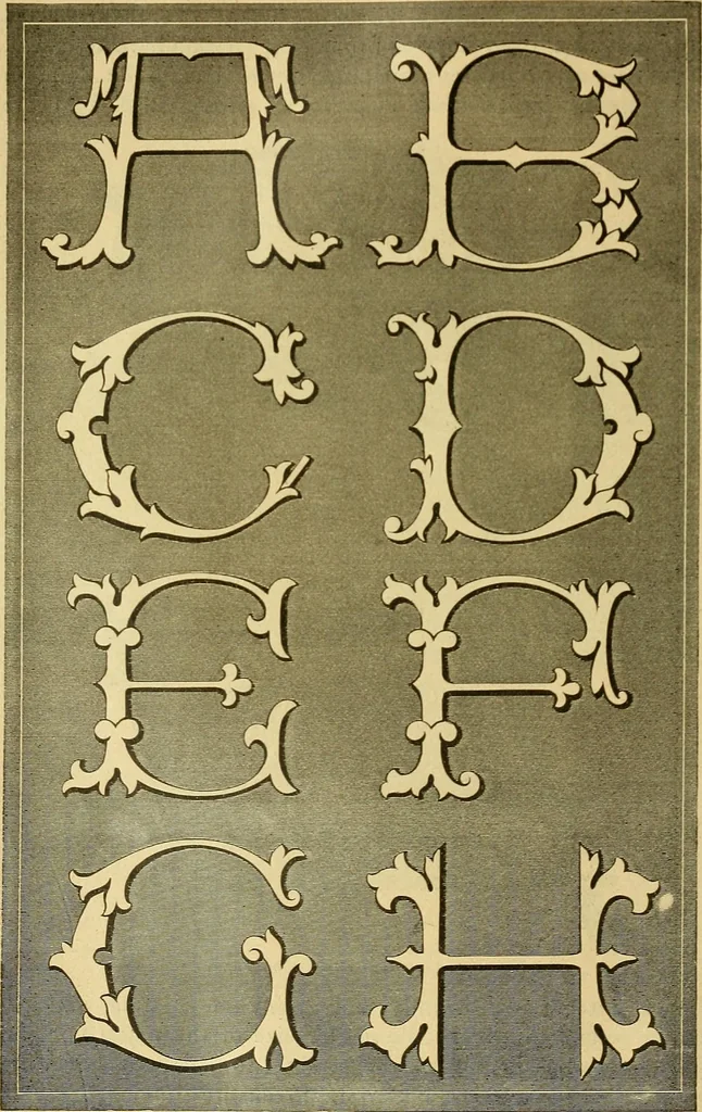 An illustration from Encyclopedia of needlework, 1890, leaf 95