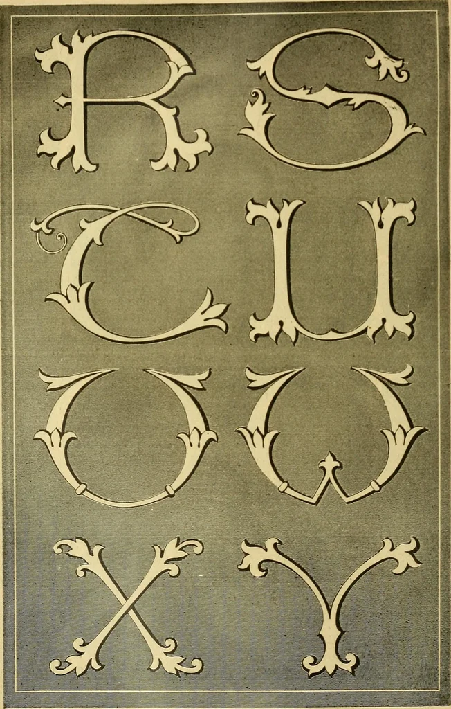 An illustration from Encyclopedia of needlework, 1890, leaf 97