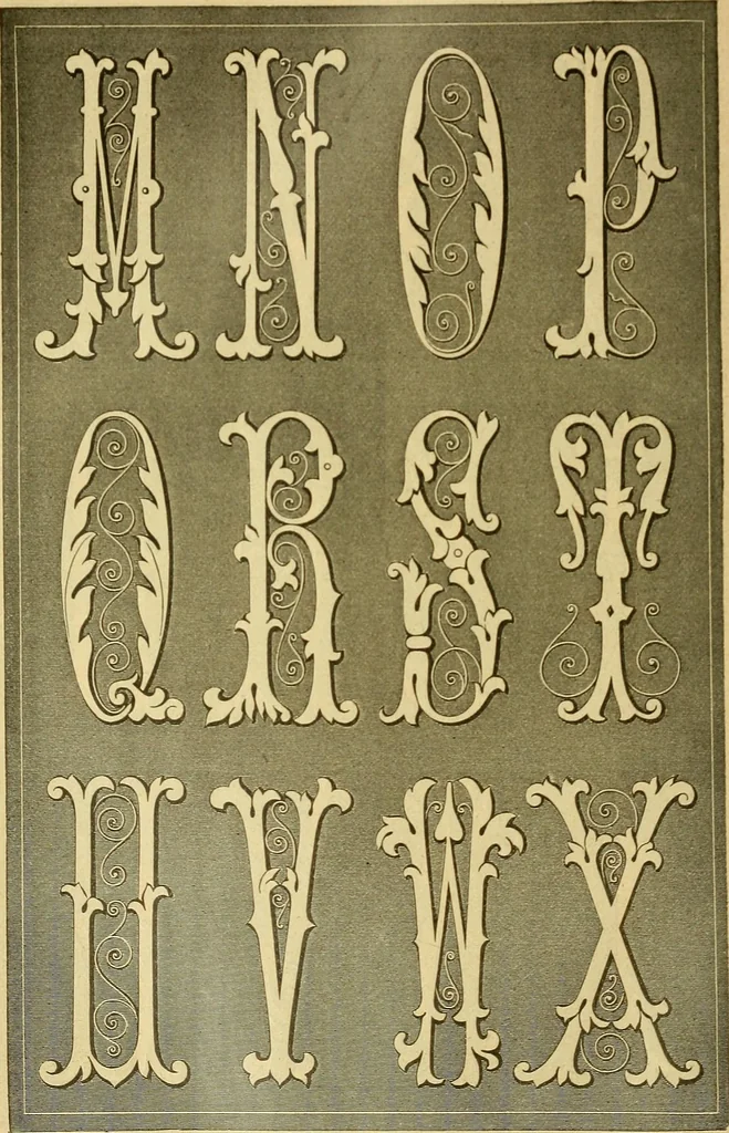 An illustration from Encyclopedia of needlework, 1890, leaf 99