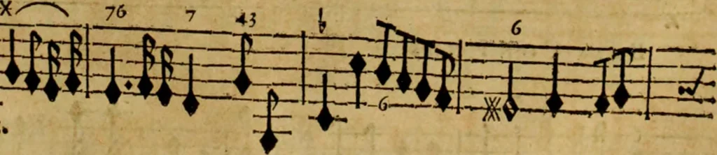An illustration from Enée et Lavinie, tragédie, 1 act, 1690, leaf 118