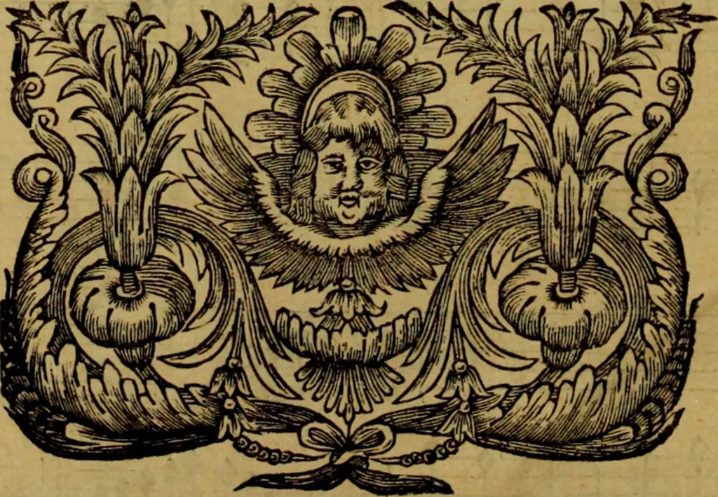 An illustration from Enée et Lavinie, tragédie, 1 act, 1690, leaf 13