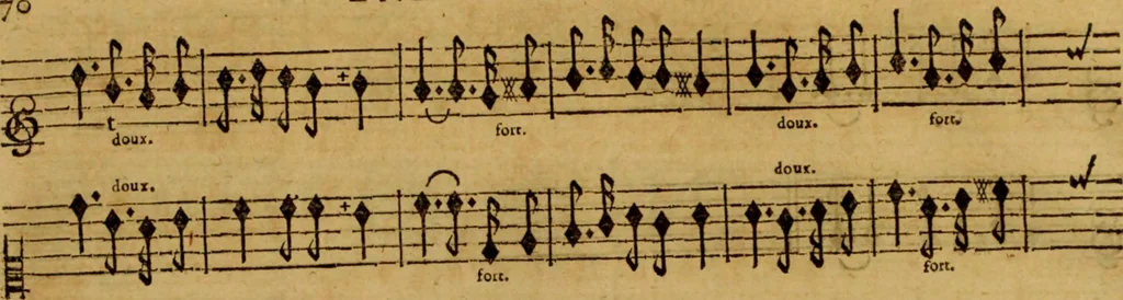 An illustration from Enée et Lavinie, tragédie, 1 act, 1690, leaf 135