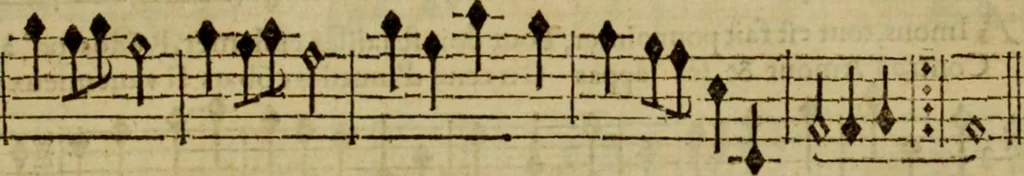 An illustration from Enée et Lavinie, tragédie, 1 act, 1690, leaf 140