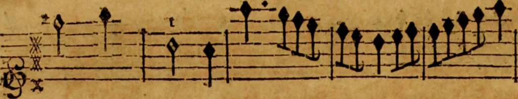 An illustration from Enée et Lavinie, tragédie, 1 act, 1690, leaf 265
