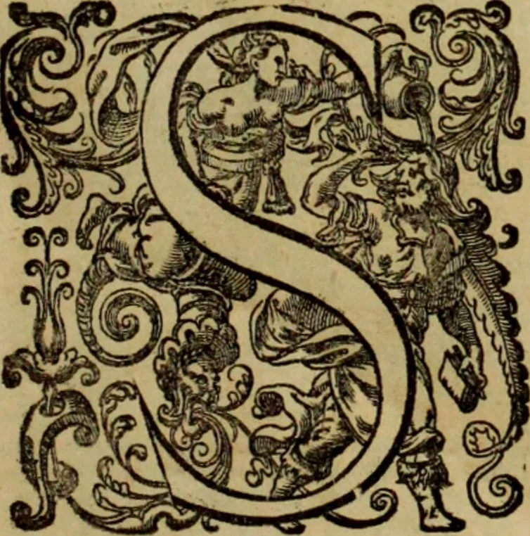 An illustration from Enée et Lavinie, tragédie, 1 act, 1690, leaf 6