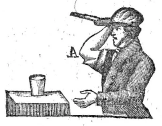 An illustration from Enganos A Ojos Vistas, Y Diversion De Trabajos Mundanos, Fundada En Licitos Juegos De Manos, 1822, By Pablo Minguet e Irol, 1822, leaf 56