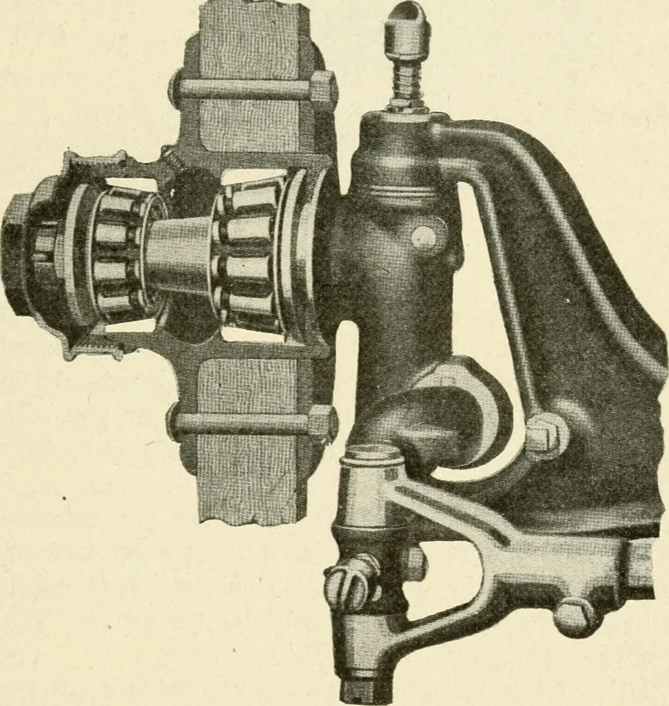 An illustration from Engelman's autocraft; being an instructive study of the automobile; its care and management; how to drive; locating troubles and repairing them; with chapters exploiting some of the latest devices used in automobile construction, 1914, leaf 162