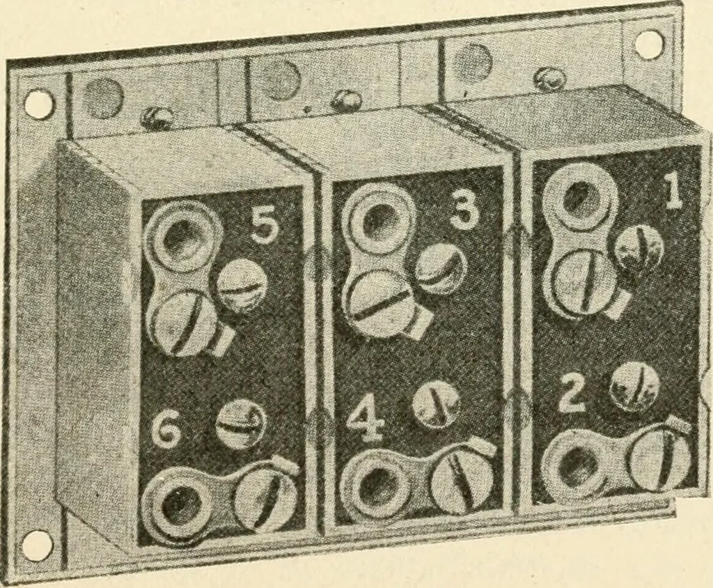 An illustration from Engelman's autocraft; being an instructive study of the automobile; its care and management; how to drive; locating troubles and repairing them; with chapters exploiting some of the latest devices used in automobile construction, 1914, leaf 180