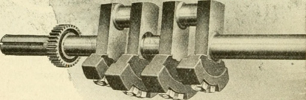 An illustration from Engelman's autocraft; being an instructive study of the automobile; its care and management; how to drive; locating troubles and repairing them; with chapters exploiting some of the latest devices used in automobile construction, 1914, leaf 235