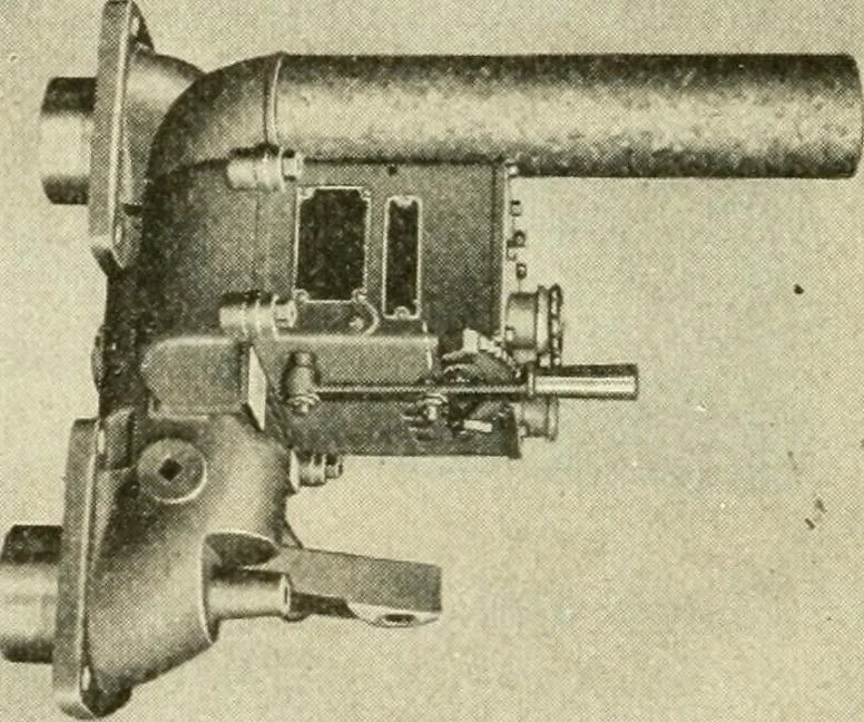An illustration from Engelman's autocraft; being an instructive study of the automobile; its care and management; how to drive; locating troubles and repairing them; with chapters exploiting some of the latest devices used in automobile construction, 1914, leaf 237