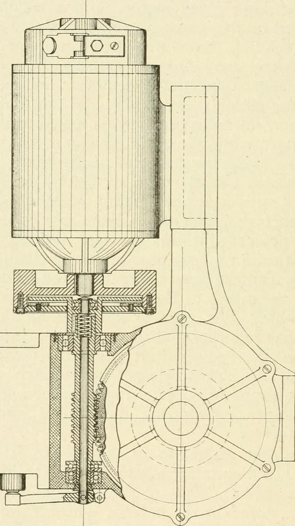 An illustration from Engelman's autocraft; being an instructive study of the automobile; its care and management; how to drive; locating troubles and repairing them; with chapters exploiting some of the latest devices used in automobile construction, 1914, leaf 67