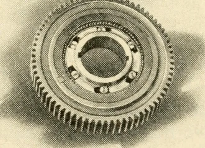 An illustration from Engelman's autocraft; being an instructive study of the automobile; its care and management; how to drive; locating troubles and repairing them; with chapters exploiting some of the latest devices used in automobile construction, 1914, leaf 70