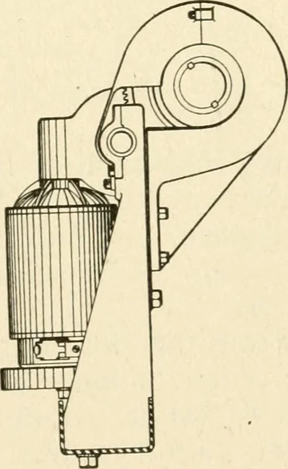 An illustration from Engelman's autocraft; being an instructive study of the automobile; its care and management; how to drive; locating troubles and repairing them; with chapters exploiting some of the latest devices used in automobile construction, 1914, leaf 78