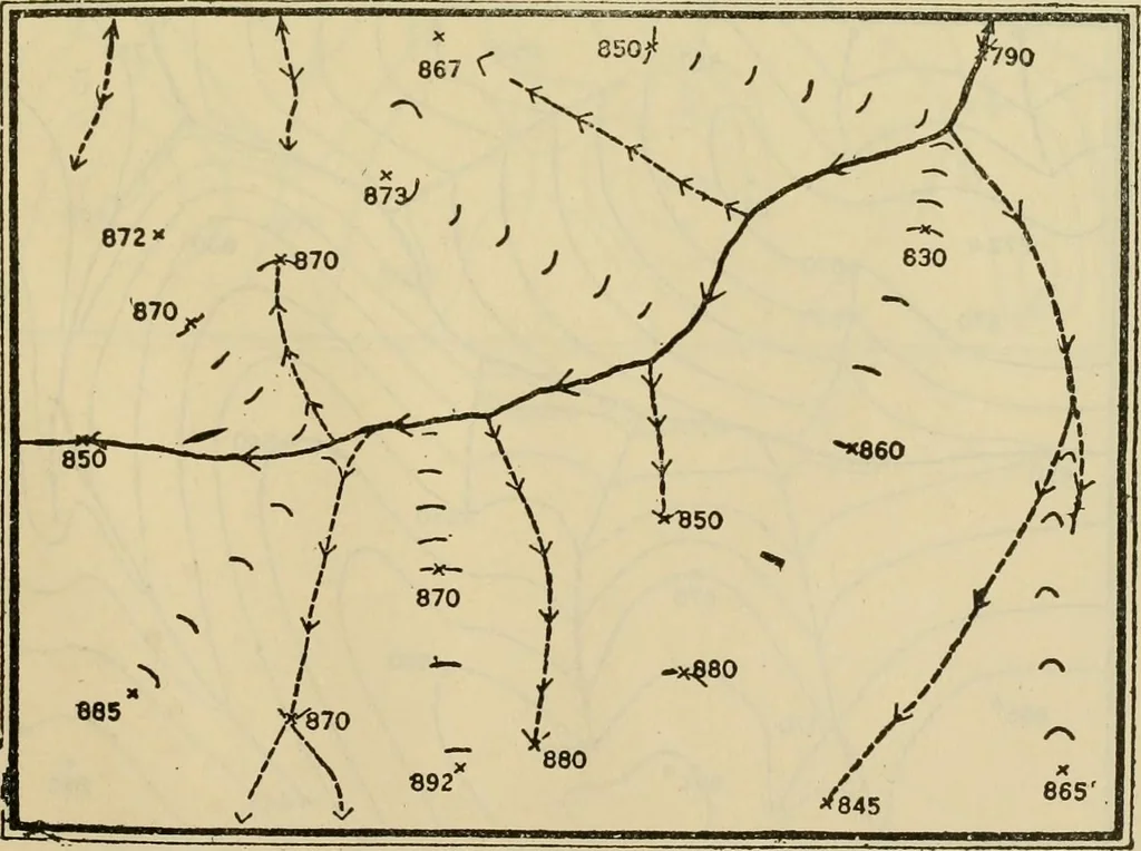 An illustration from Engineer course in topography, 1922, leaf 151
