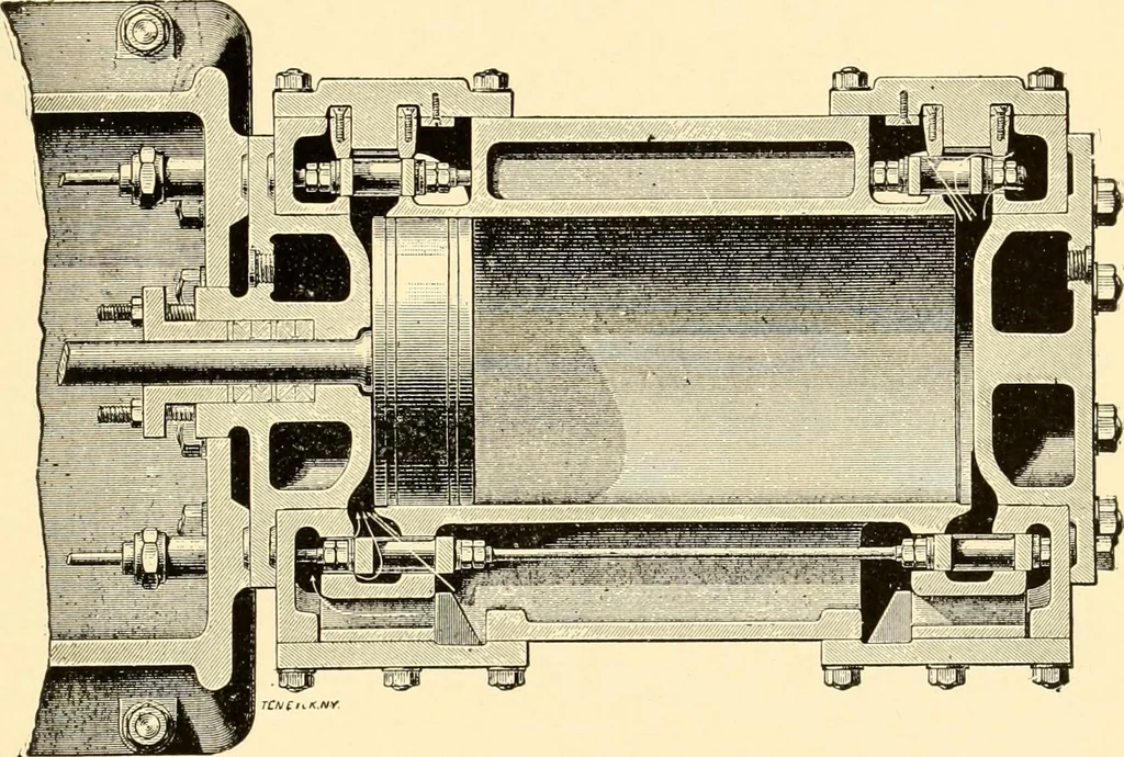 An illustration from Engineering reminiscences contributed to "Power" and "American machinist", 1908, leaf 294