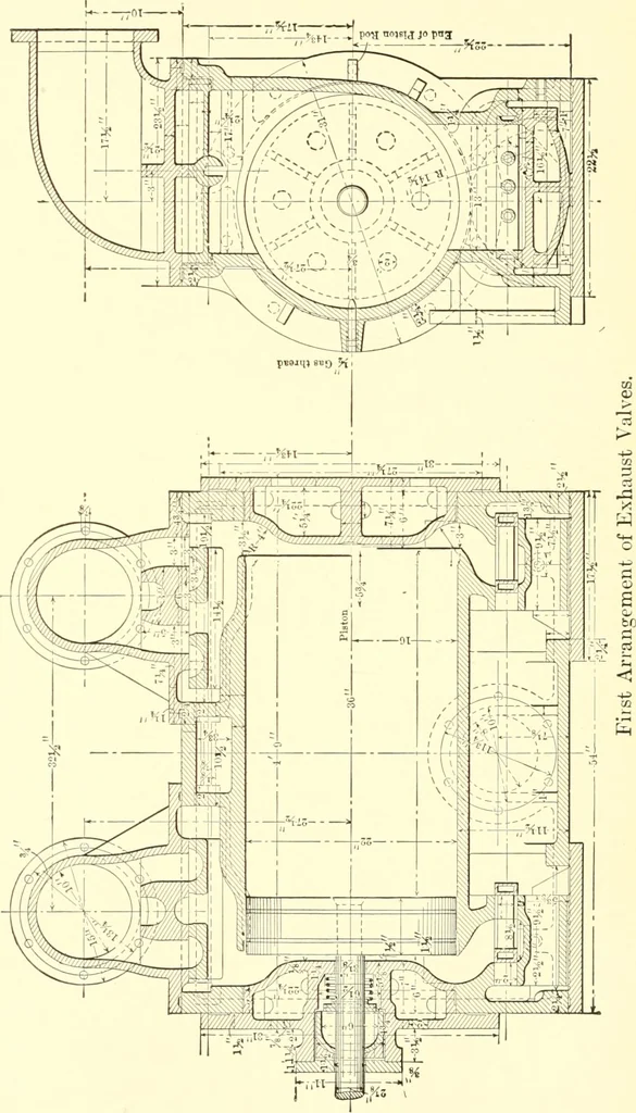 An illustration from Engineering reminiscences contributed to "Power" and "American machinist", 1908, leaf 297