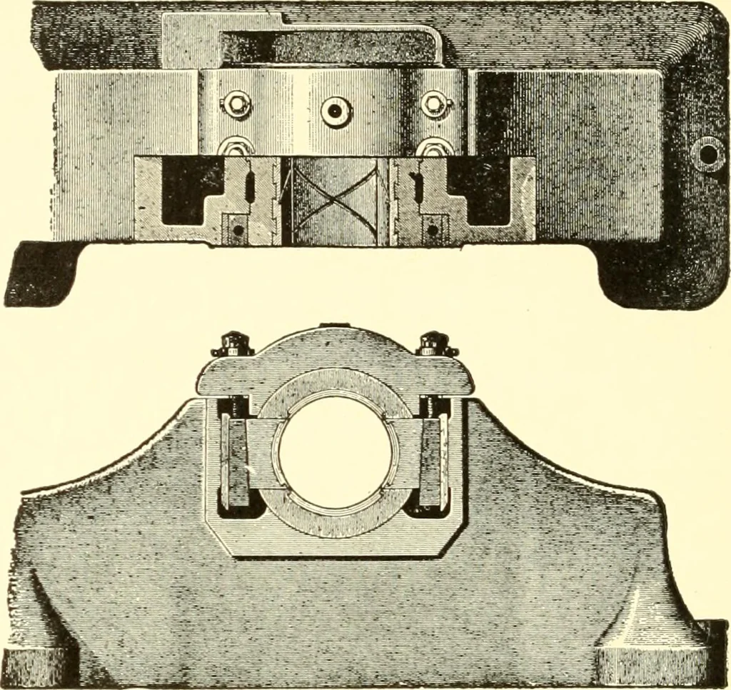 An illustration from Engineering reminiscences contributed to "Power" and "American machinist", 1908, leaf 299