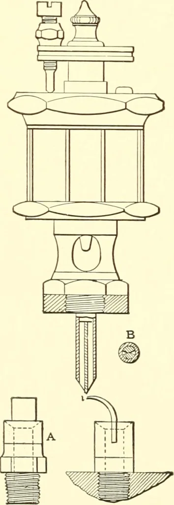 An illustration from Engineering reminiscences contributed to "Power" and "American machinist", 1908, leaf 299